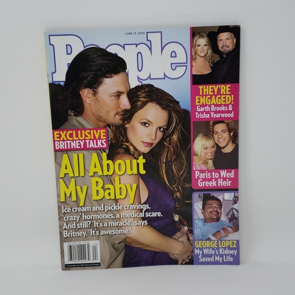 Britney Spears Other - Vintage People Magazine with Britney Spears 2005